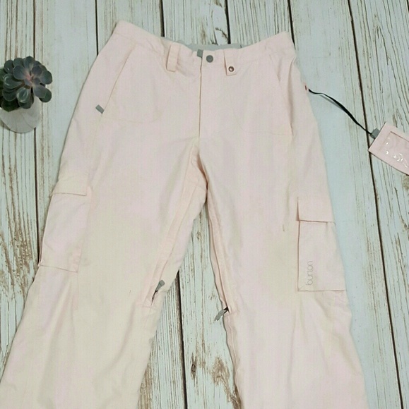 Burton Rose Pink Snowboarding Ski Pants | Small - Picture 2 of 5